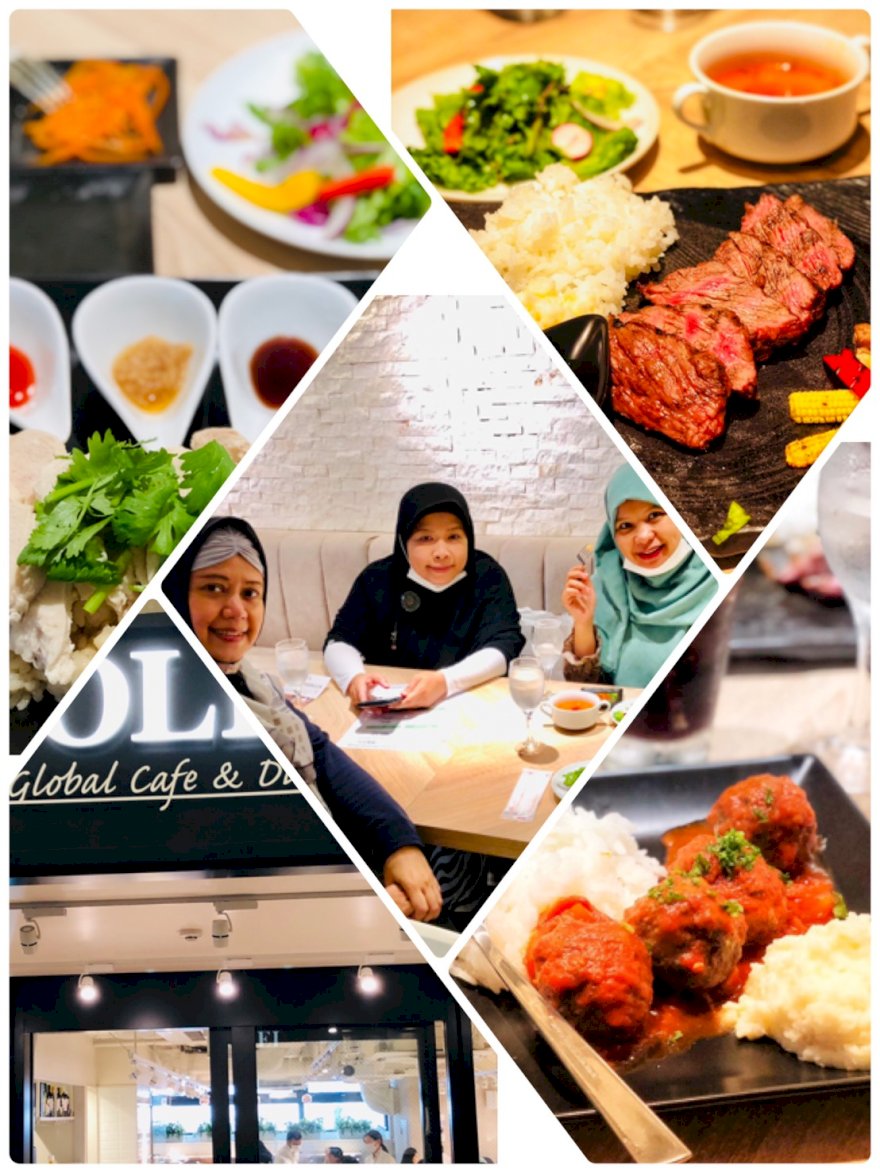 Fashionable Halal Restoran di Kolong Rel Kereta Hibiya Ginza